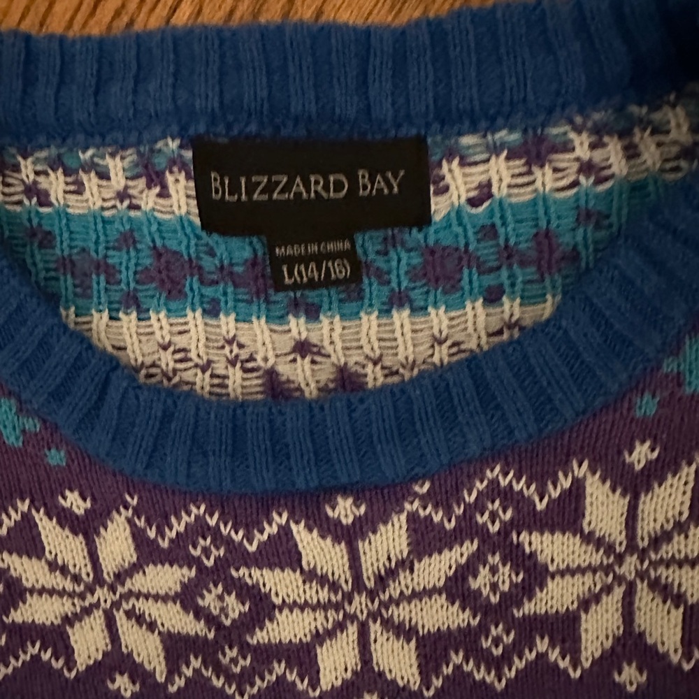 Ugly Christmas unicorn Llama Sweater - winter fun girls 14/16 - Picture 3 of 3